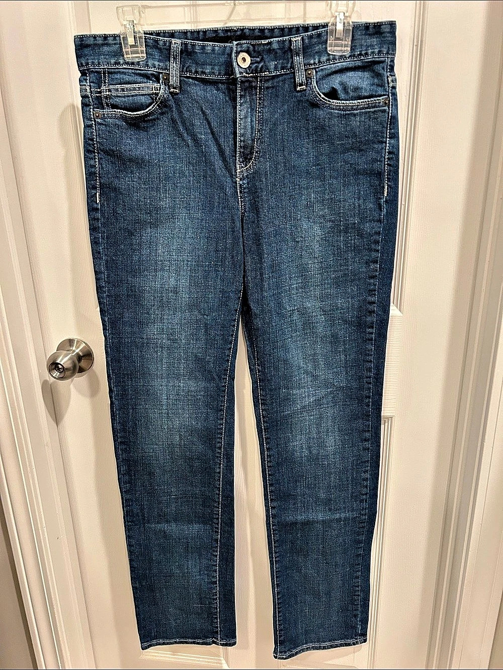 Calvin Klein Jeans Straight Leg Jeans in Blue Waist size 30/10